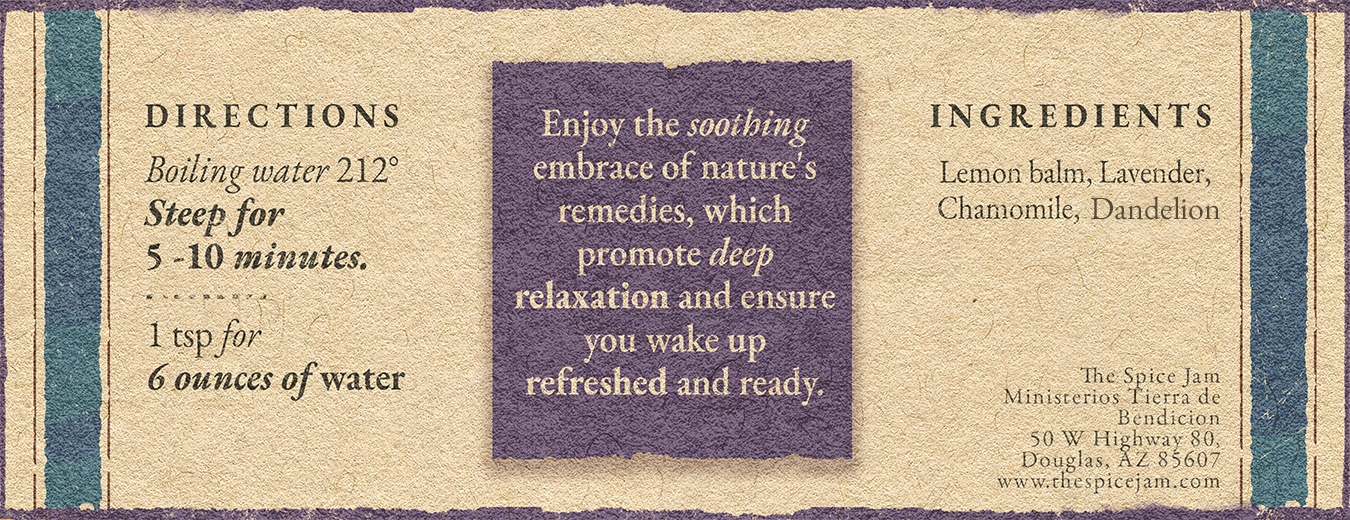 Herbal Serenity - Herbal Tea - All Natural and Organic - 0.50 Ounces - 15 to 20 servings - No Caffeine - Promotes Health & Sleep