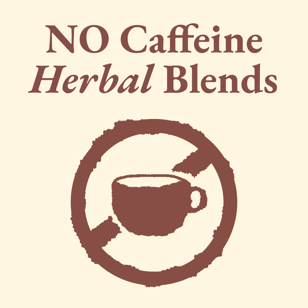 No Caffeine Herbal Tea Blends - 100% Organic - Unique Flavors - No Artificial Ingredients