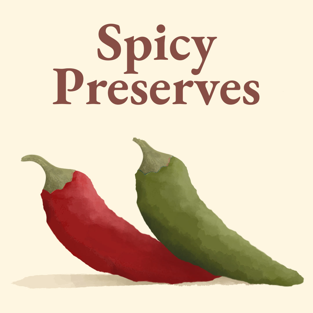 Spicy Preserves  - Small Batch - Hand Made - Gourmet - No preservatives - Gluten Free - No Excessive Sugar