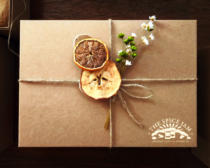 Gourmet Jam & Organic Tea Gift Box | Handmade Artisan Gift Set with Ceramic Spoon – Perfect for Friends & Family