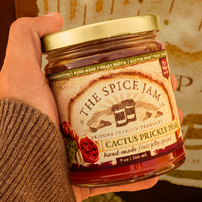 Cactus Prickly Pear Fruit Jelly - 9 oz - Small Batch - Hand Made - Gourmet - All Natural - Gluten Free