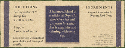 Lavender Mist - Herbal Tea - All Natural and Organic - 2.30 Ounces - 35 to 40 servings - Contains Caffeine