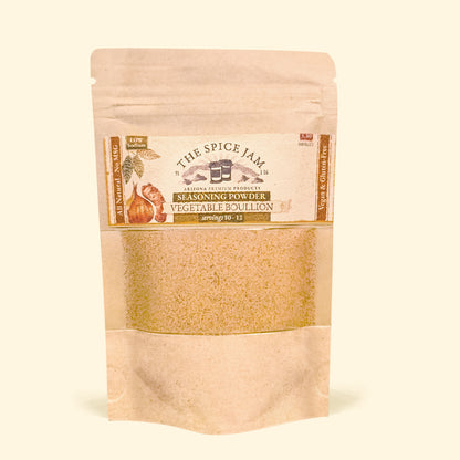 Premium Vegetable Bouillon - Seasoning - All Natural and Organic - 3.30 Ounces - 10 to 12 servings - Vegan - Promotes Health